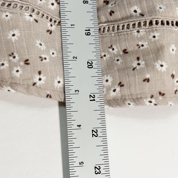 Rachel Ashwell 3T NEW Toddler Girls Beige Floral Ruffle Dress - Picture 11 of 11